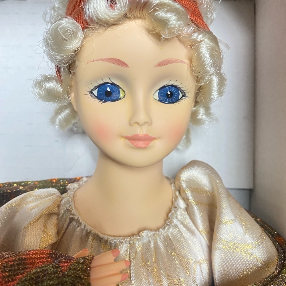 NIBAmerican tradition First Lady Gown series “Martha Jefferson randolf” doll COA